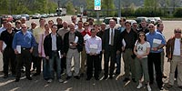 Teilnehmer der ZF-Werksbesichtigung in Saarbrkcen