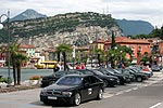 Abfahrt der vierten 7-forum.com Sternfahrt ab Torbole am Gardasee