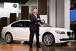 Norbert Reithofer pr�sentiert die neue BMW 7er-Reihe